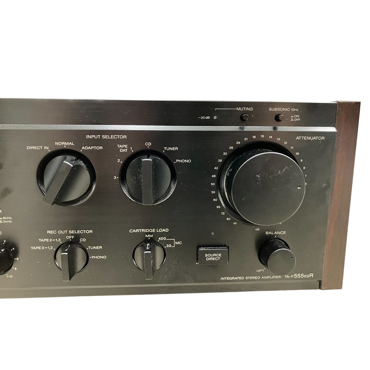 ジャンク・ソニープリメインアンプ⁄TA-FA5ES通電のみ確認済み SONY