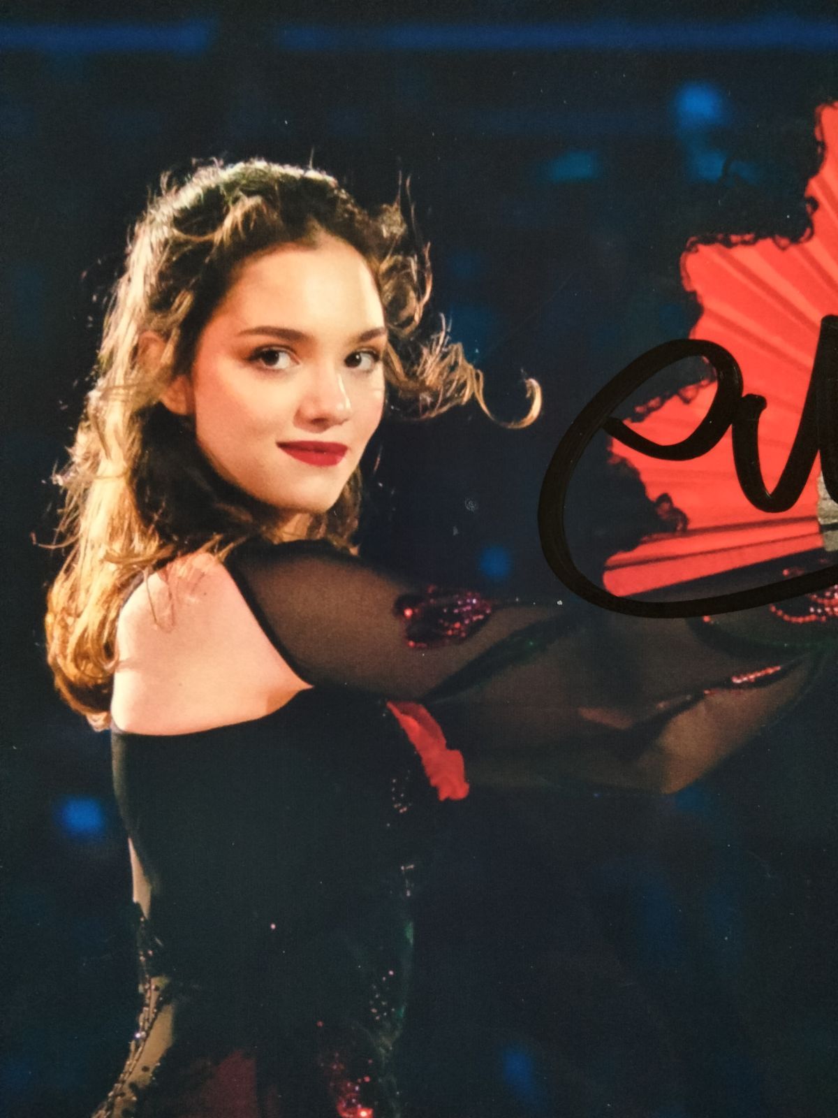 メドベージェワ直筆サイン入り2Lサイズ写真…Evgenia Medvedeva…ロシア