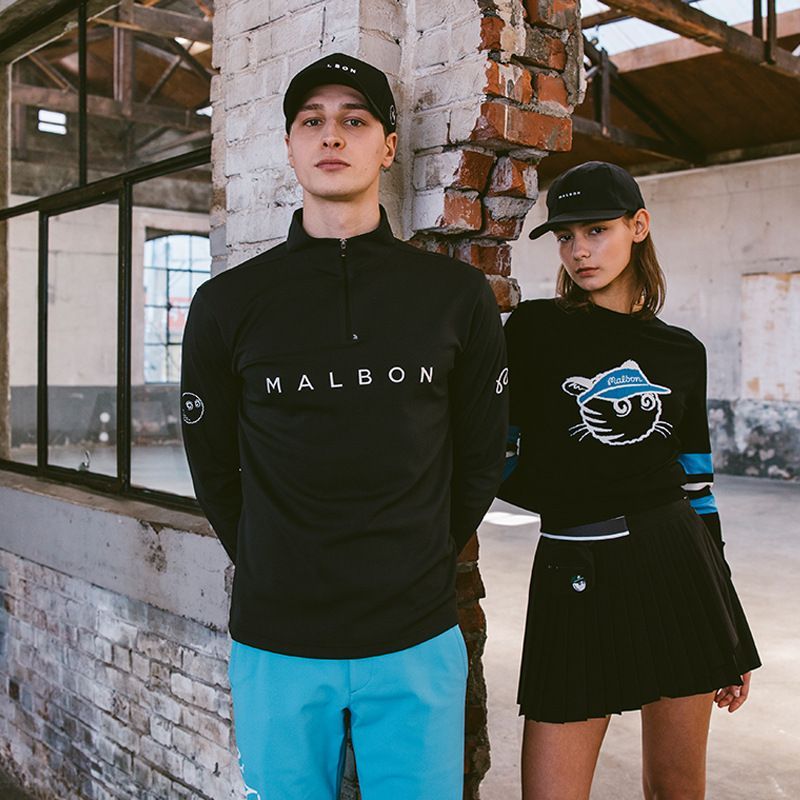 マルボンゴルフ ボーダーニット Lサイズ マルボンゴルフ ボーダー