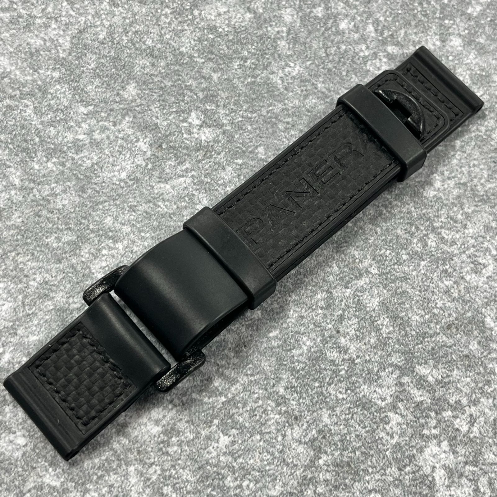 ◎J129【美品】パネライ 純正ラバーベルト マジックテープ式 OFFICINE