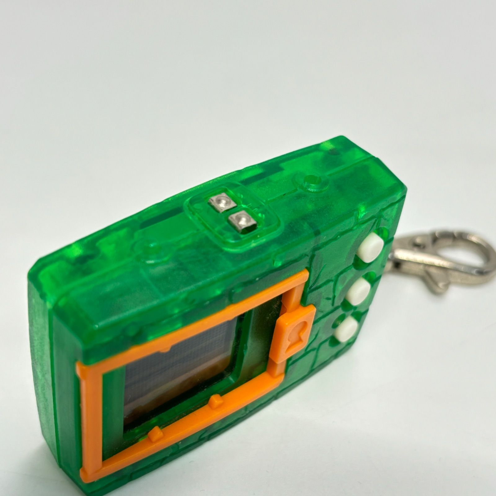 動作正常】デジタルモンスター ver.5 クリアグリーン 当時物 1997年製