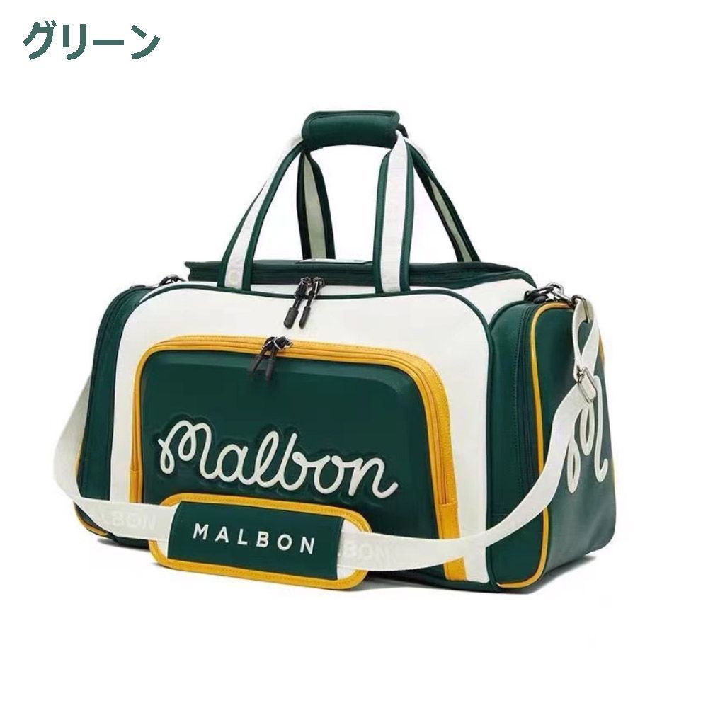 大人気！MALBON マルボンゴルフ ボストンバッグ シューズケース