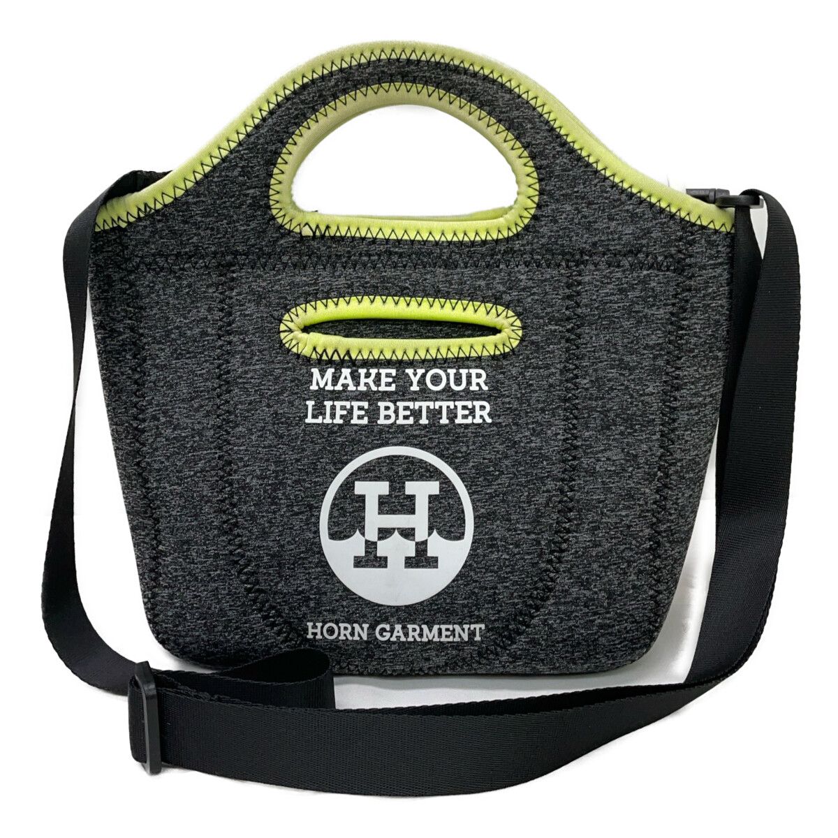 中古 ホーンガーメント HORN GARMENT カートバッグ グレー ウェット