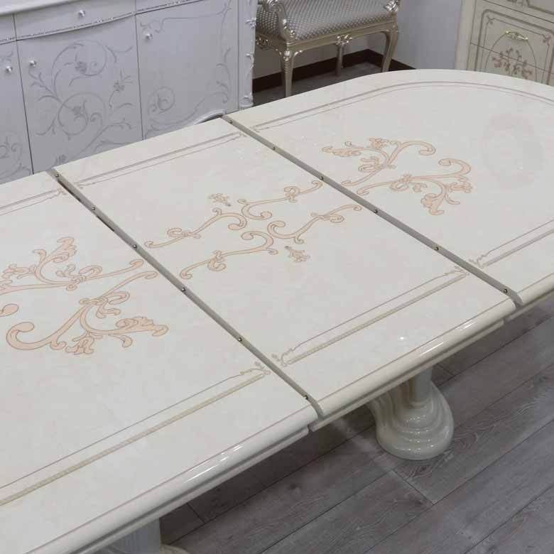 サルタレッリ フローレンス ダイニングテーブル 7点セット 250cm 合皮