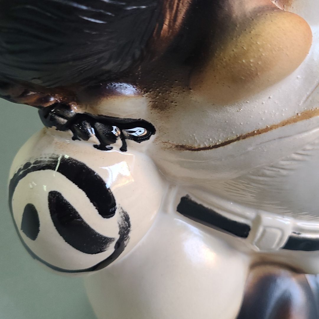 チョー縁起物❗信楽焼野球狸 高さ37cm - メルカリ