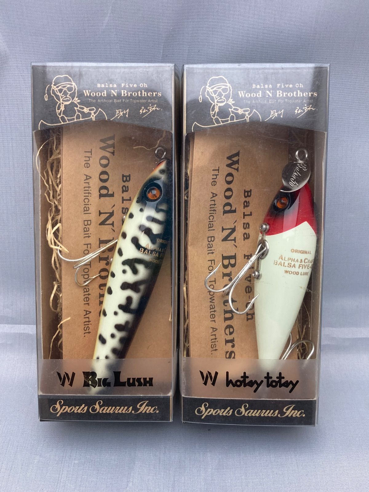 ☆ スポーツザウルス バルサ50 ウッドゥンブラザーズ Wビッグラッシュ