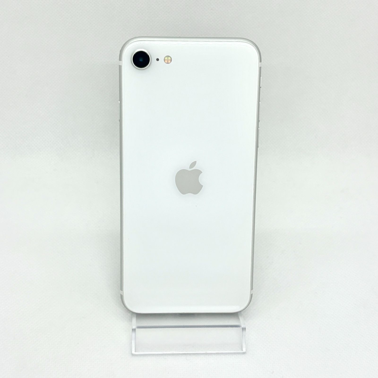 良品】【新品バッテリー100%】 iPhone SE2 128GB ホワイト 8469 SIM