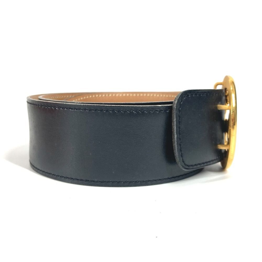 HERMES エルメス ベルト ホース バックル 馬 レザー ブラック - メルカリ