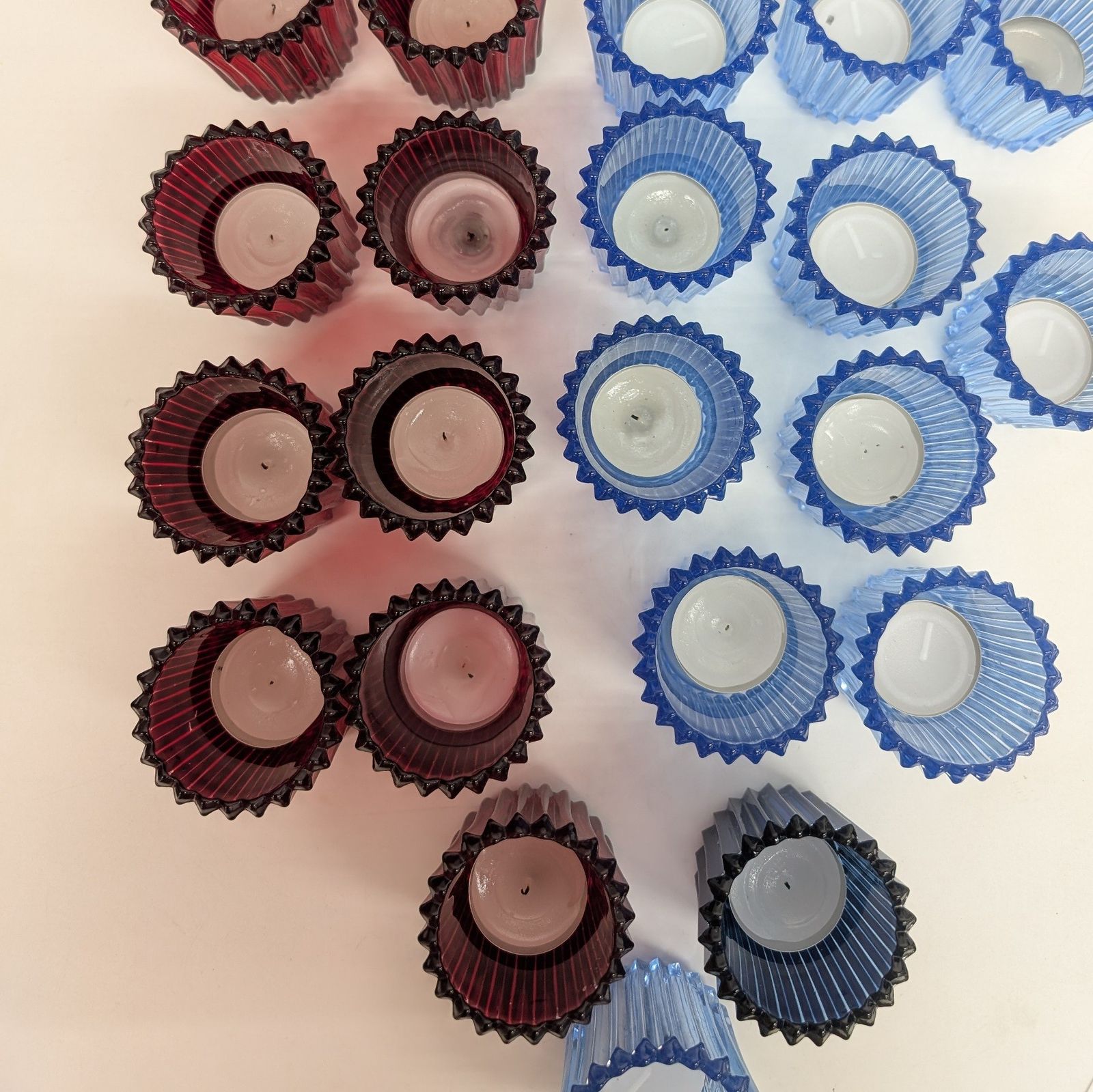 indiana glass キャンドルグラス インディアナグラス 21点 まとめ売り