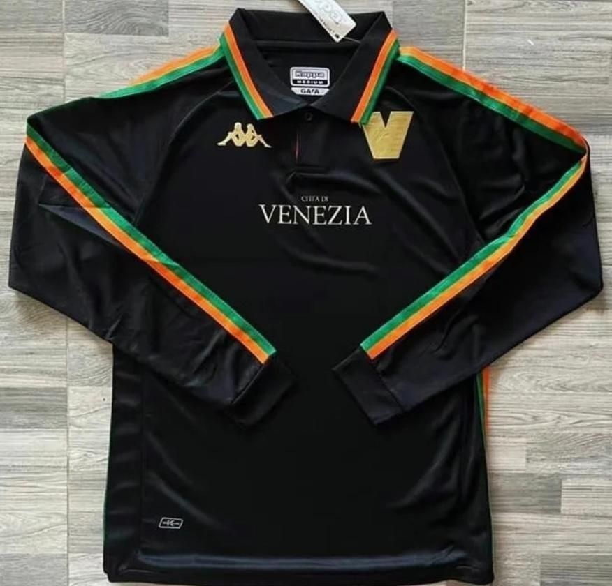 ヴェネツィアFC 22/23ユニフォーム長袖 Mサイズ Venezia FC 22-23