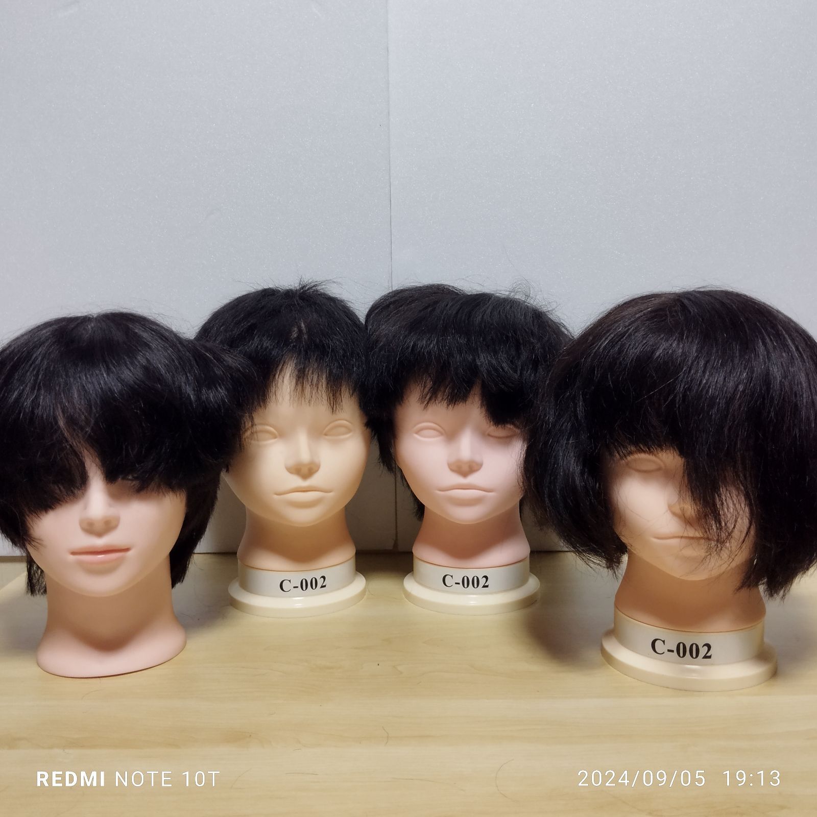 美容国家試験 本番用 カットウィッグ 7体 【公式通販】