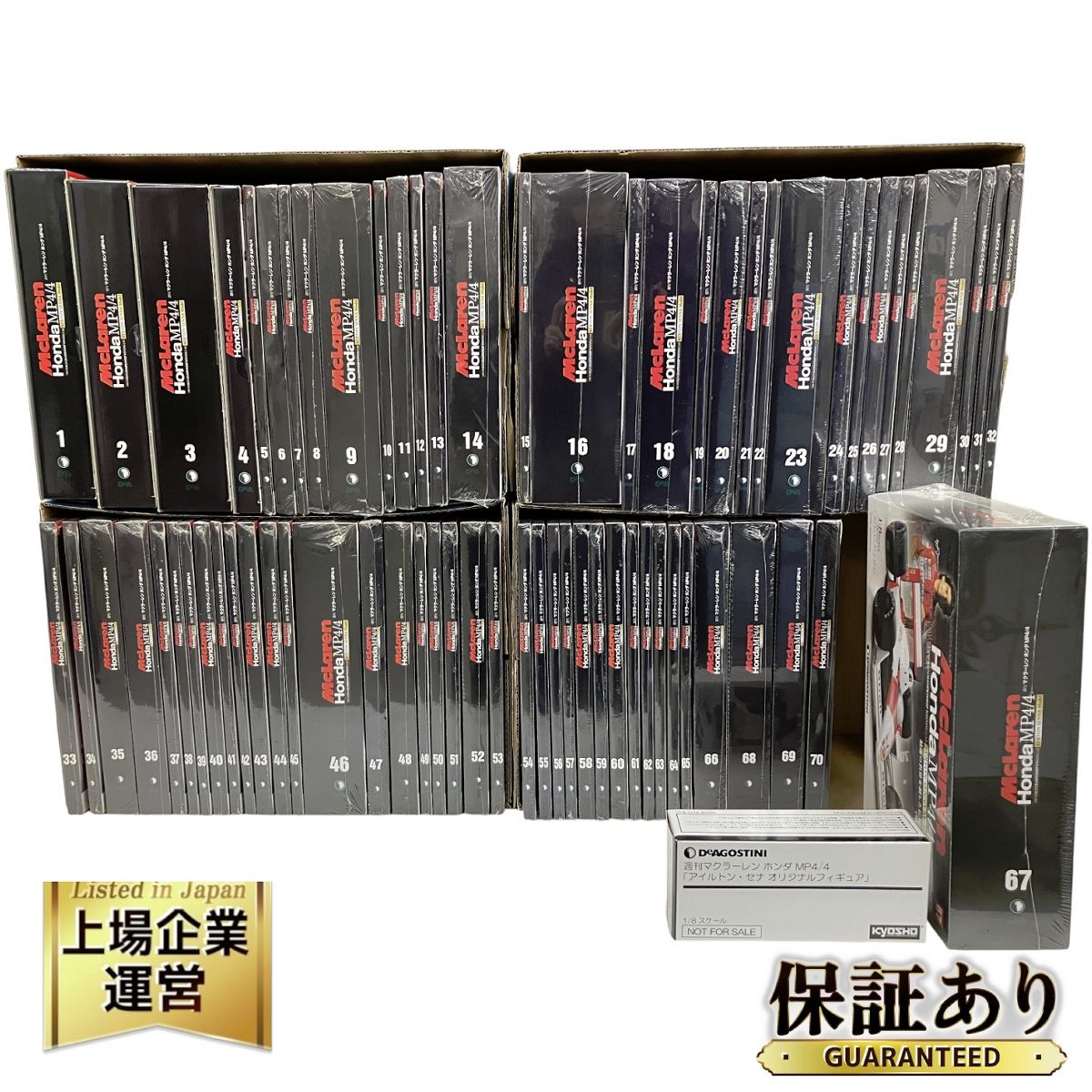 DeAGOSTINI McLAREN Honda MP4/4 1/8 ディアゴスティーニ マクラーレン