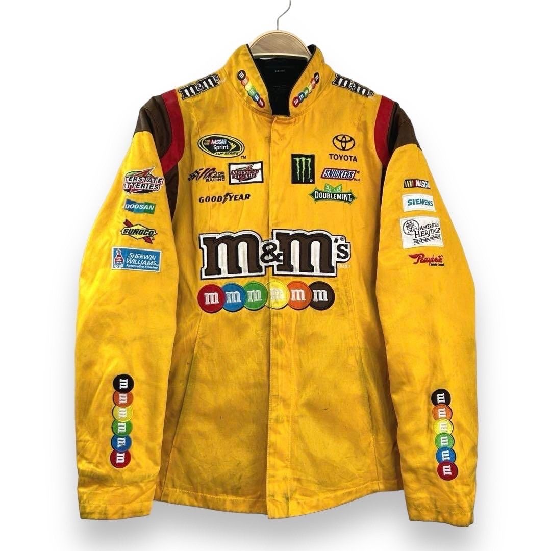 NASCAR ナスカー m&m's エムアンドエムズ 刺繍ロゴ 企業系 企業物