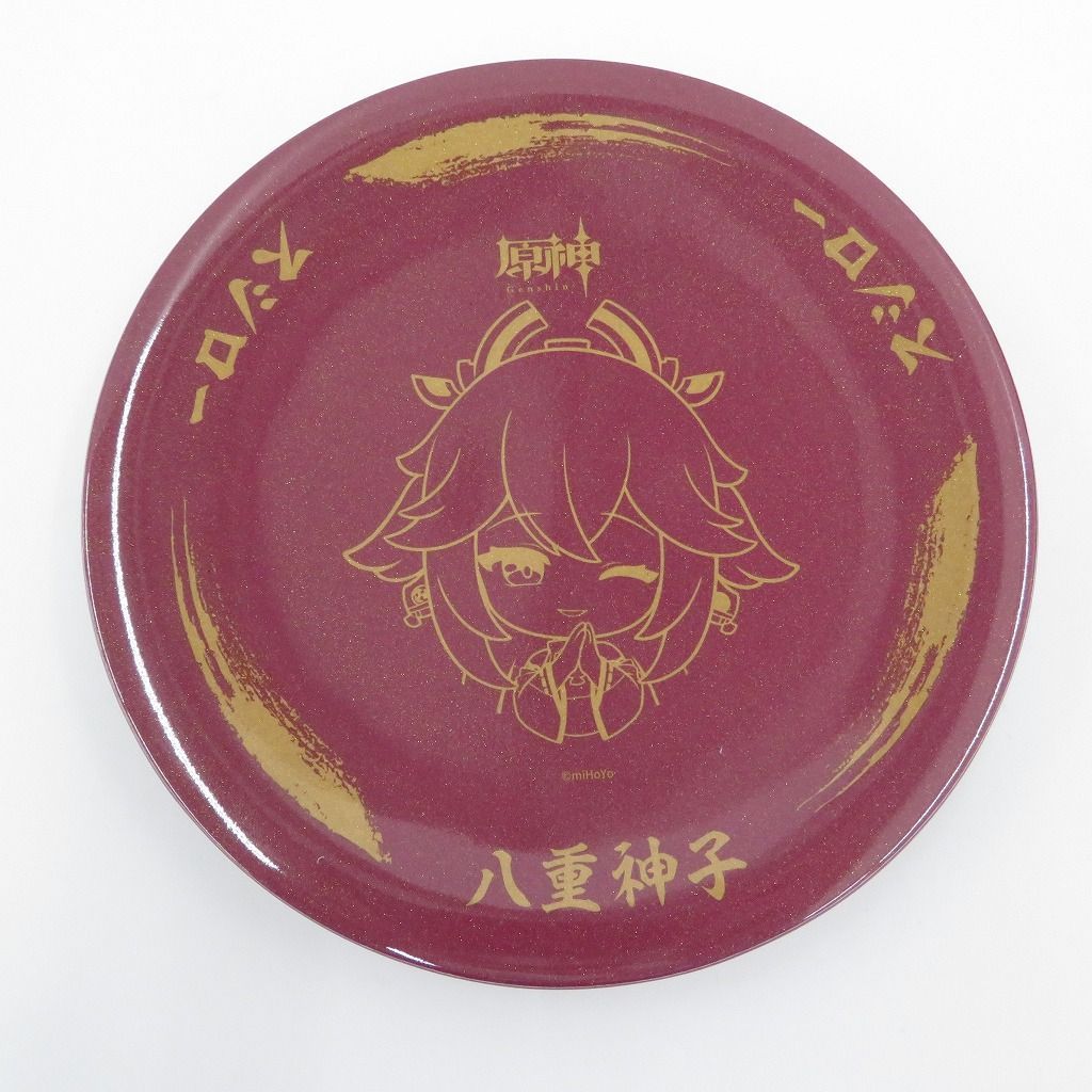 瀬戸店】原神×スシロー 回転の宴 オリジナルすし皿6枚セット【713-1590