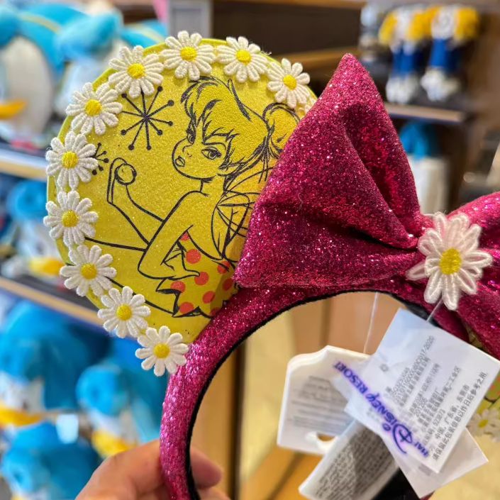 即日発送 ディズニー ティンカー ベル スパンコール カチューシャ 海外