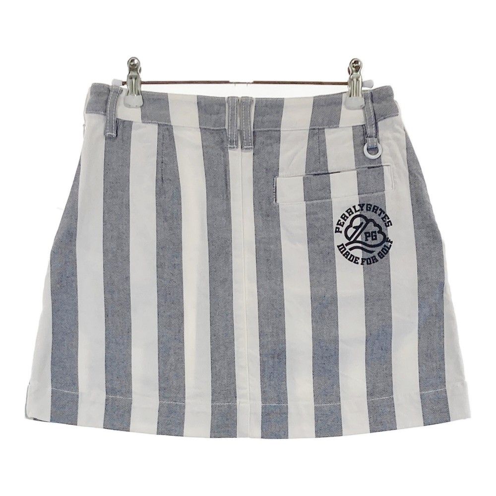 パーリーゲイツ TEXBRID、グレー色スカートサイズ1 パーリーゲイツ