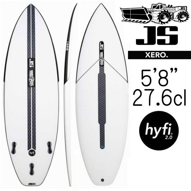 JSサーフボード ゼロ ハイファイ2.0 EPS モデル 5'8