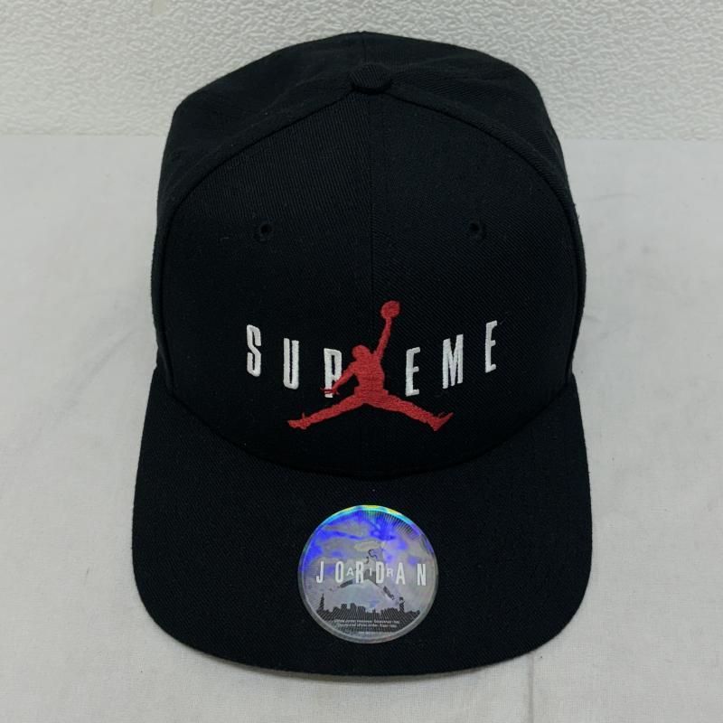 Supreme Supreme ジャンプマンロゴ ベースボールキャップ AIR JORDAN