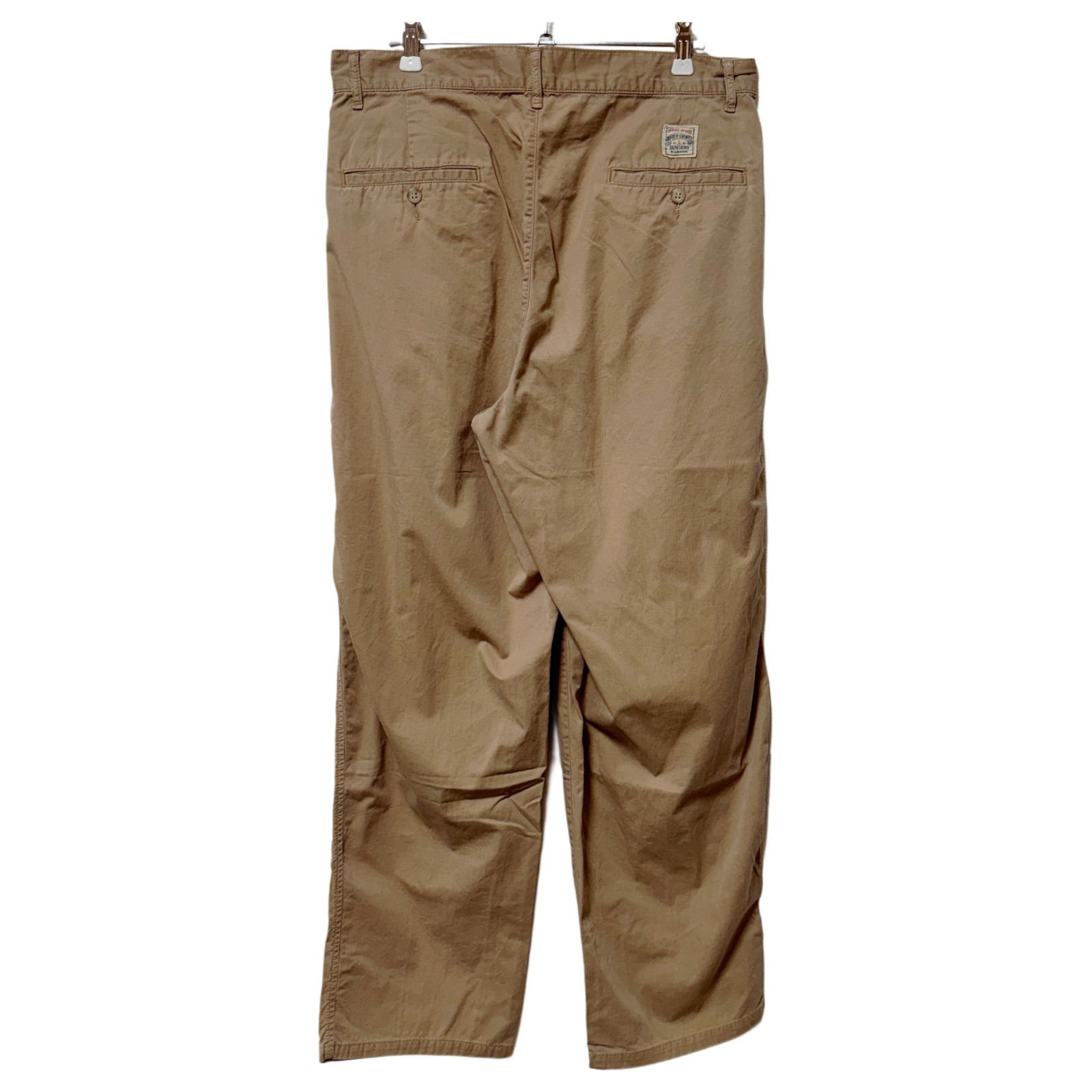 ポロチノ W32 L32 90s USA製 ベージュ 薄手 ポロラルフローレン