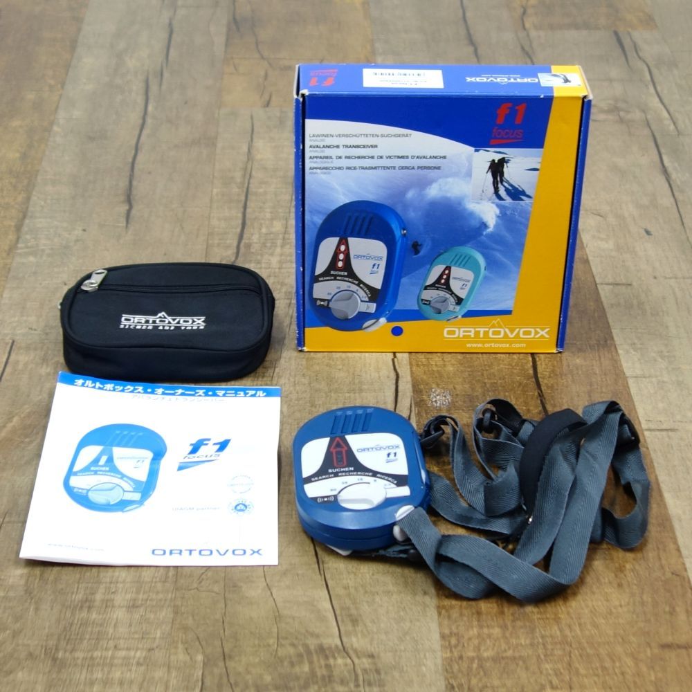 ORTOVOX f1 focus 雪崩ビーコン ORTOVOX f1 focus 雪崩ビーコン