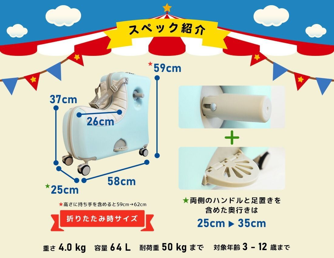 ノリッコ公式販売店】NORICCO ノリッコ おしり痛くないクッション付