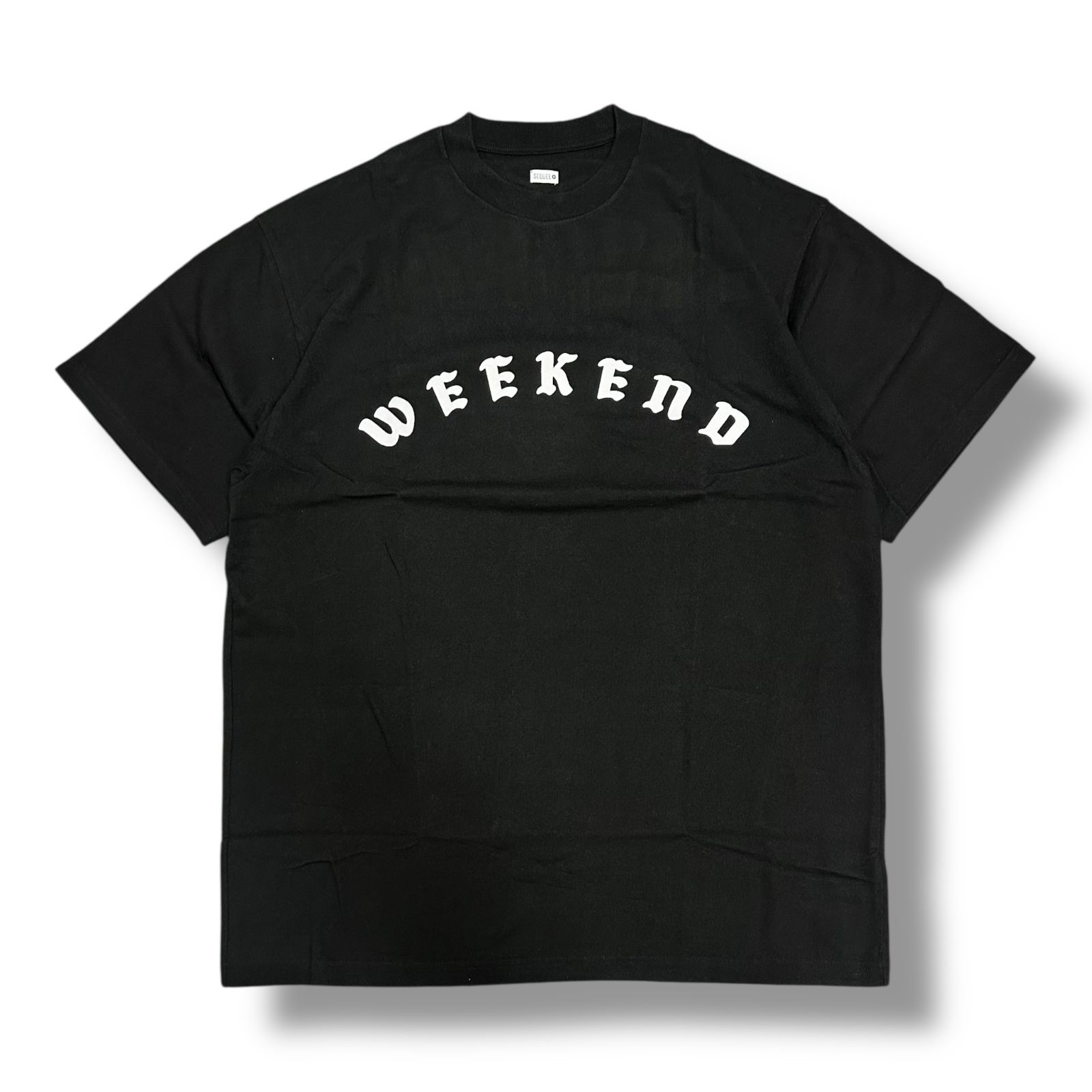 未使用品 名古屋限定 SEQUEL 25SS WEEKEND SEQUEL T-SHIRT プリント T
