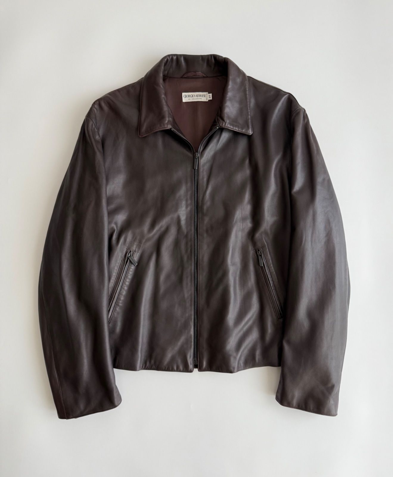 1990s Giorgio Armani Leather jacket 1990年代 ジョルジオアルマーニ