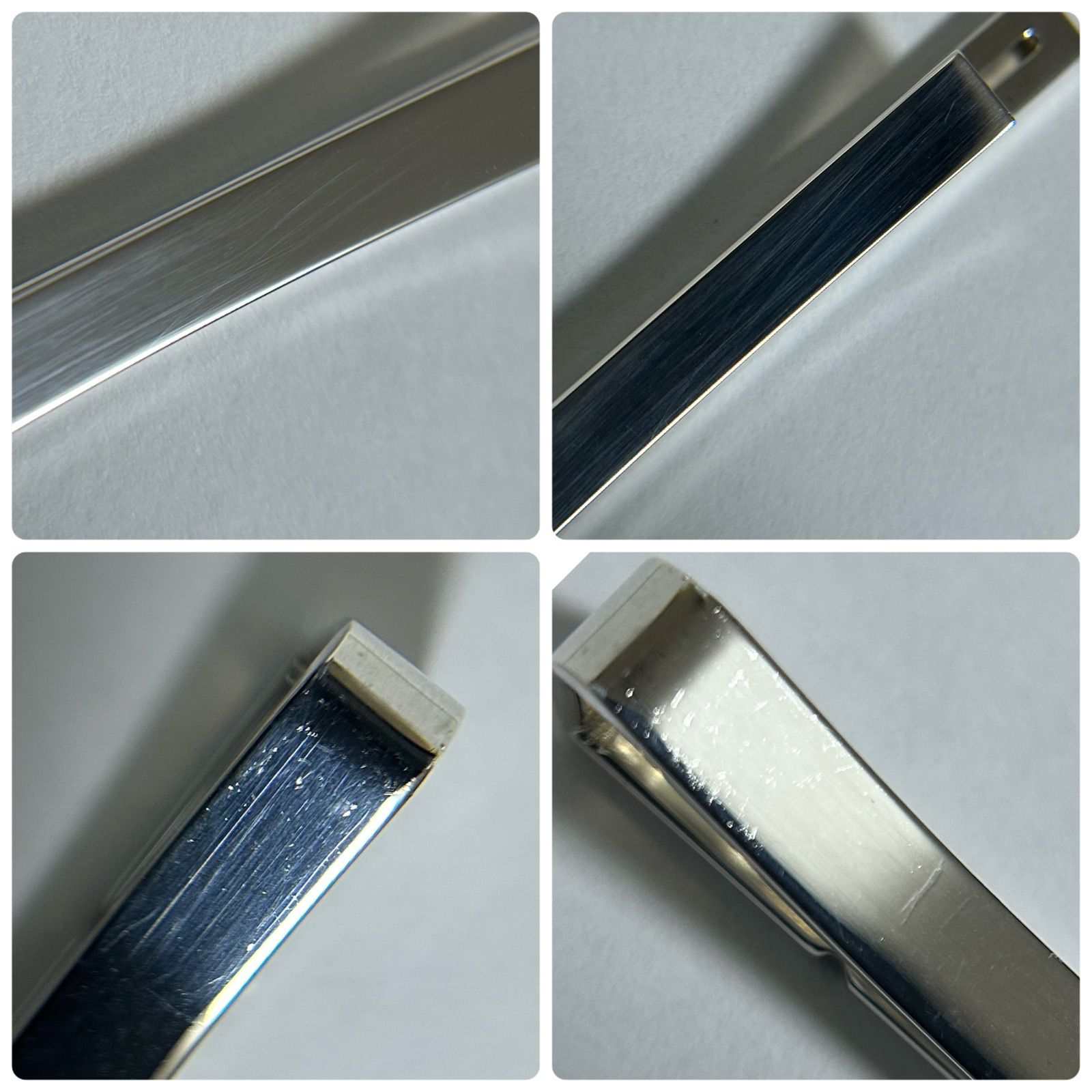 グッチ インフィニティ ノット ネクタイピン タイピン Silver 925