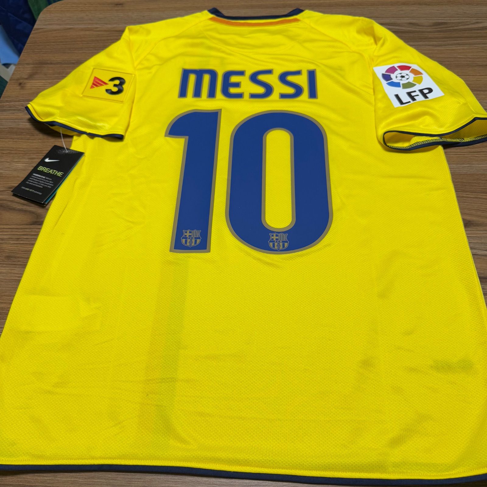 未使用タグ付き/希少】正規品バルセロナロナウド長袖ユニフォーム