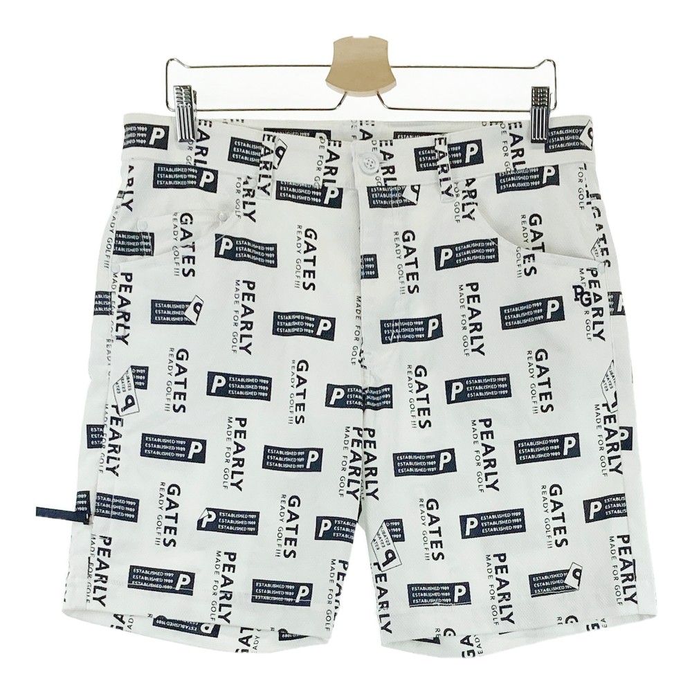 パーリーゲイツメッシュショートパンツ ホワイト PEARLY GATES