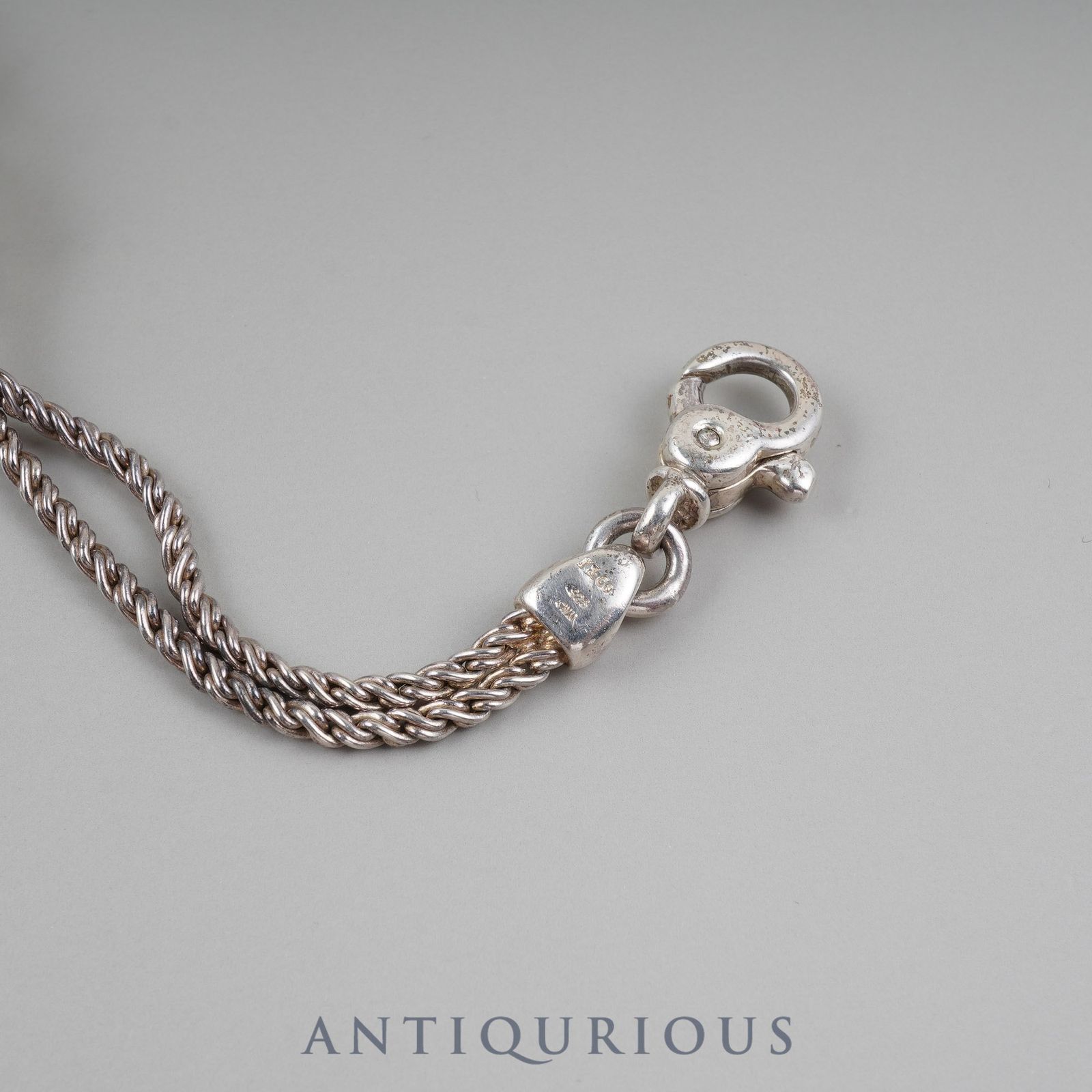 ティファニー TIFFANY センターノット チェーン ブレスレット 70年代