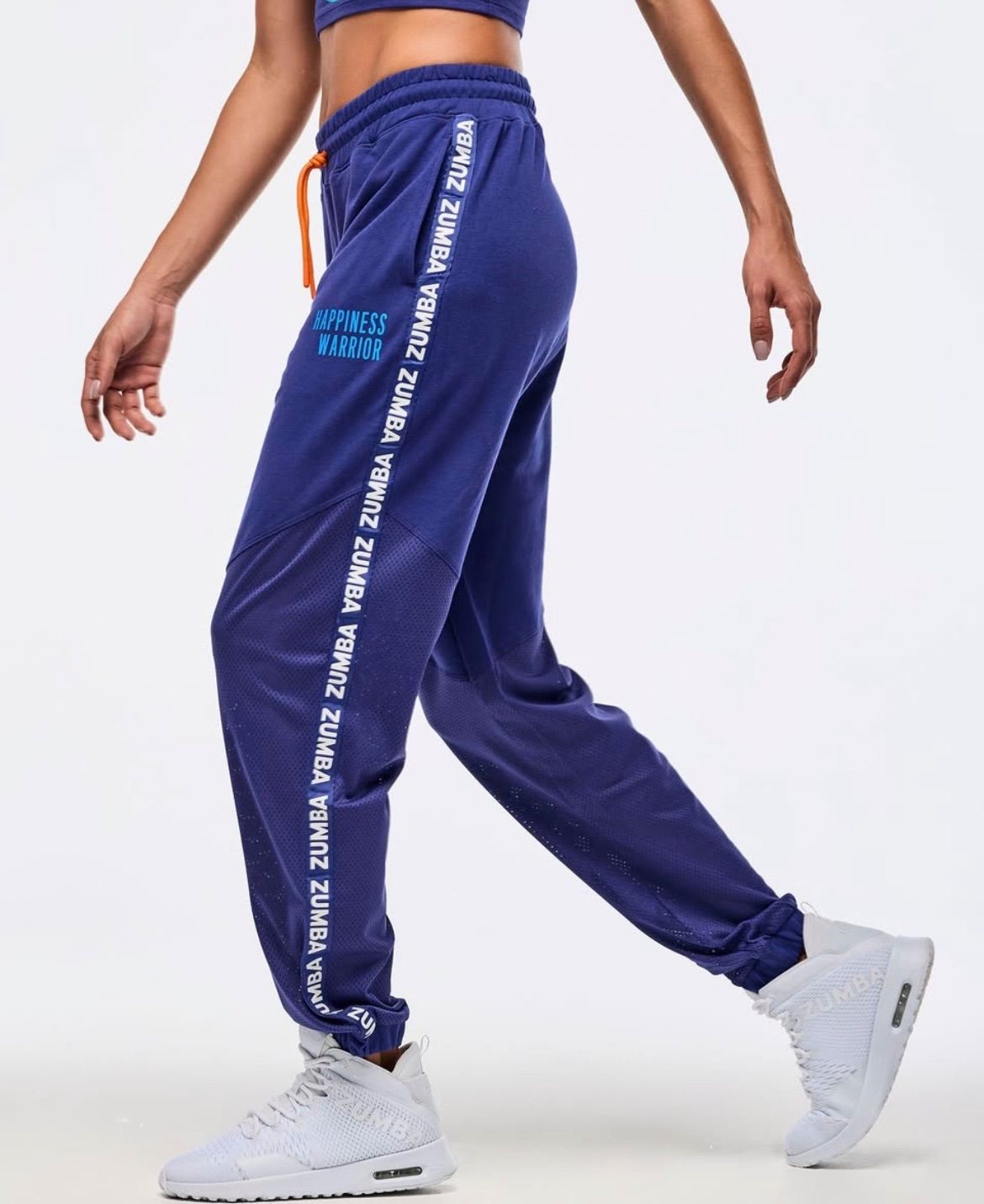 Zumba Sparkle High Waisted Joggers-M ZUMBA SPARKLE HIGH WAISTED