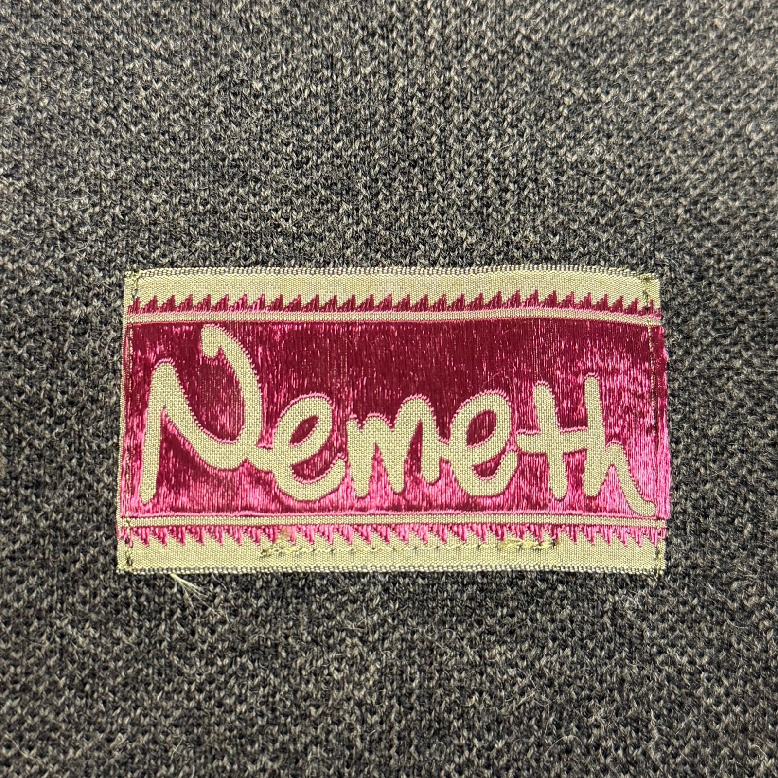 CHRISTOPHER Nemeth 総柄 ウール マフラー ストール クリストファー