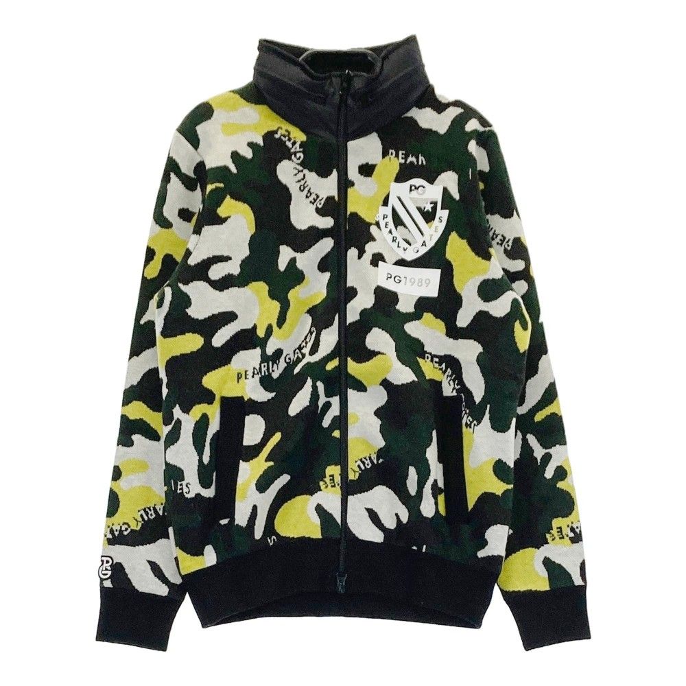 パーリーゲイツ メンズゴルフウェア ライトダウンジャケット 千鳥格子