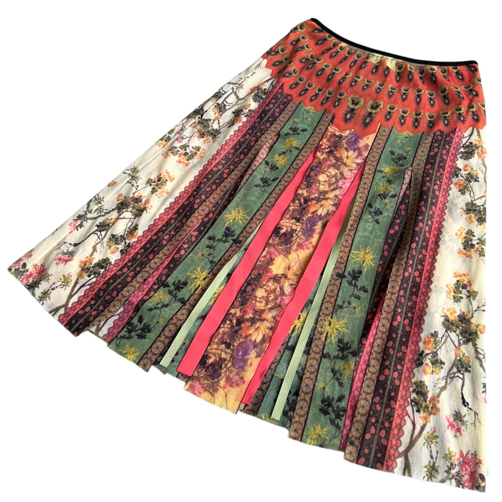 VIVIENNETAMヴィヴィアンタム短冊スカートパワーネット希少