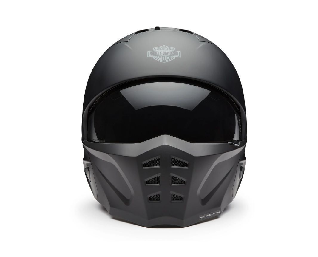 Harley-Davidson ジェットヘルメット マットブラック インカム付き