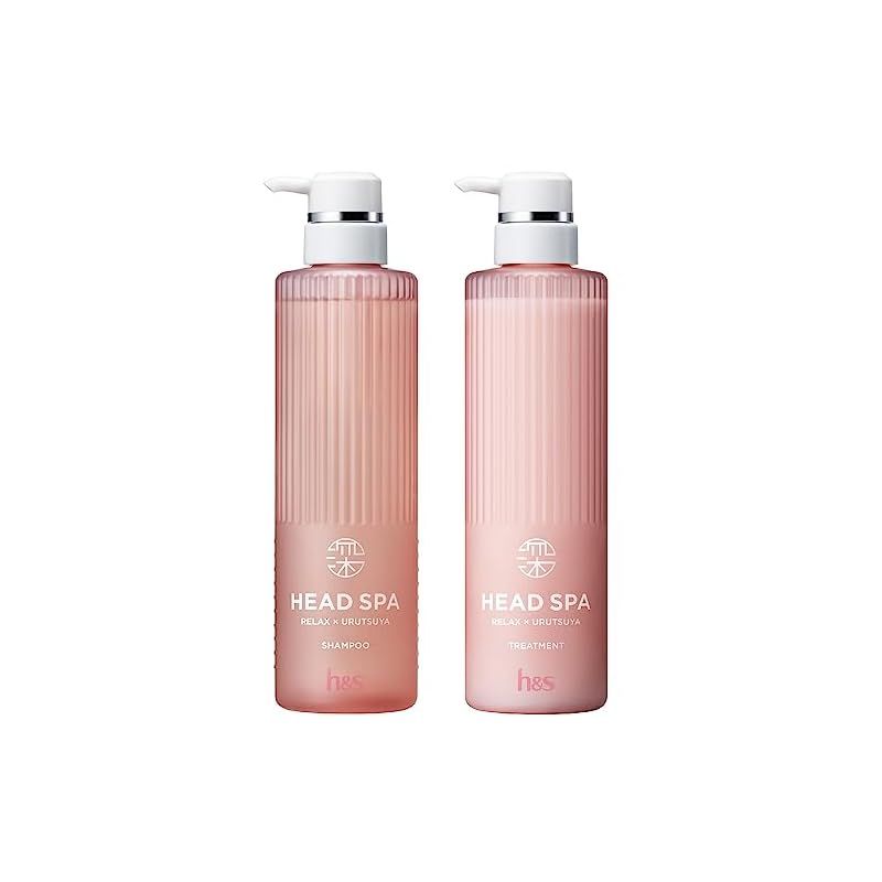 h&s 深体験ヘッドスパ シャンプー・トリートメントポンプセット 435g+
