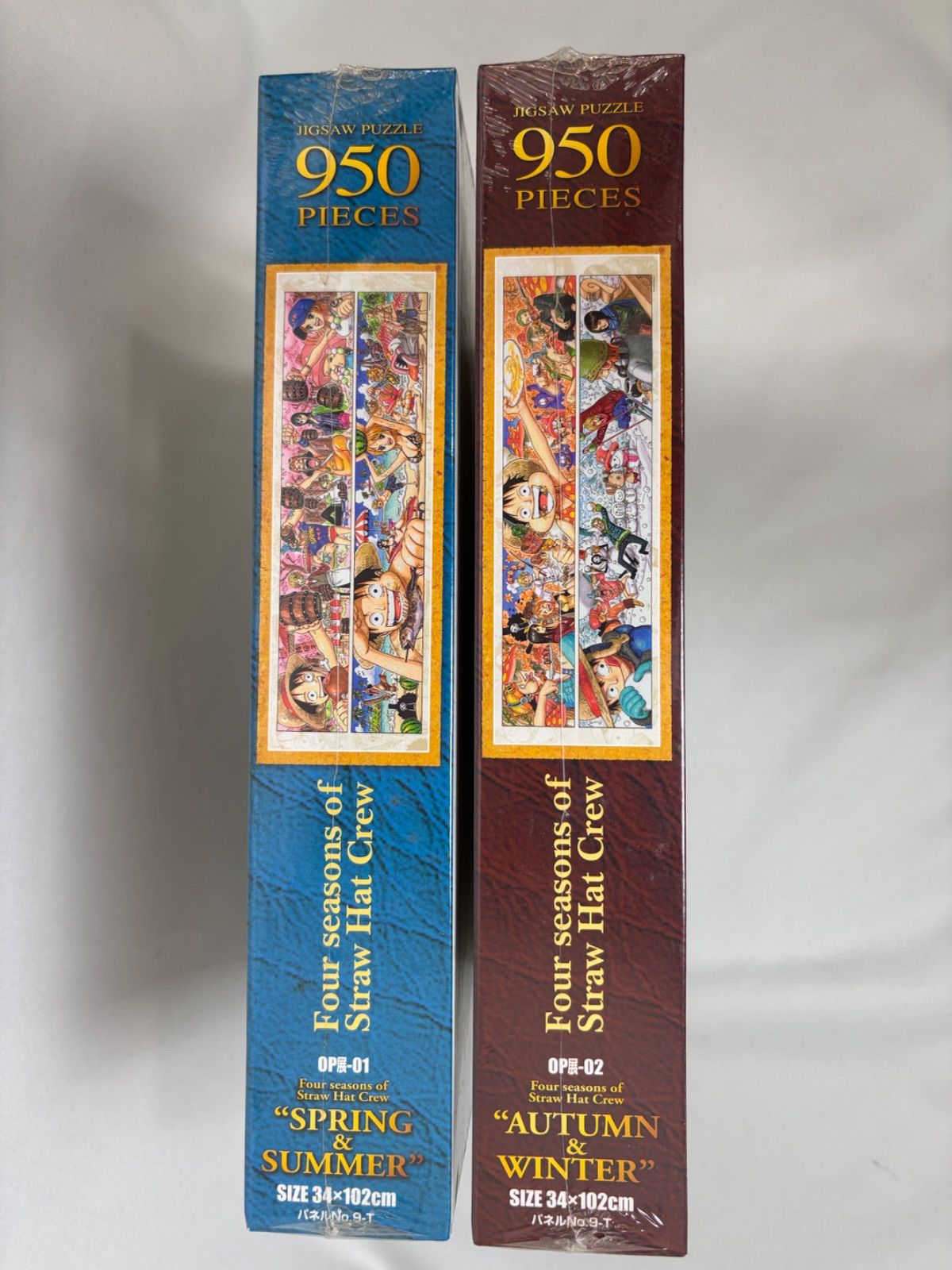未開封】 ONE PIECE ワンピース 950ピース パズル 春夏&秋冬 2種セット