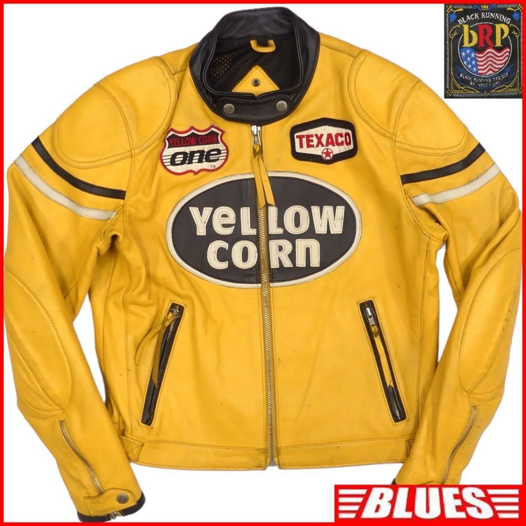 イエローコーン ライダース ジャケット 本革 シングル レザー HH9553