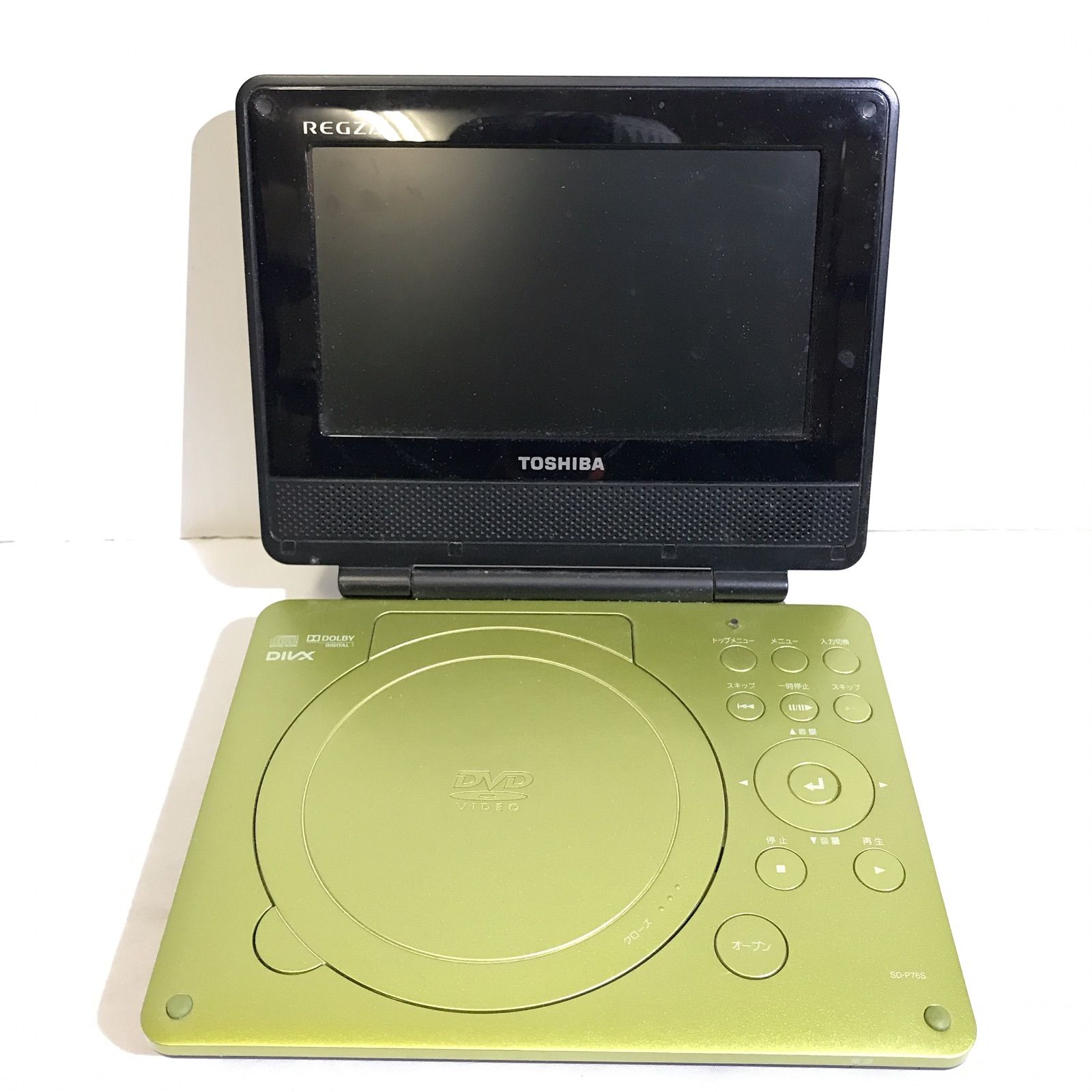 東芝 ポータブルDVDプレーヤー 2024 SD-P910S 東芝 ポータブルDVD