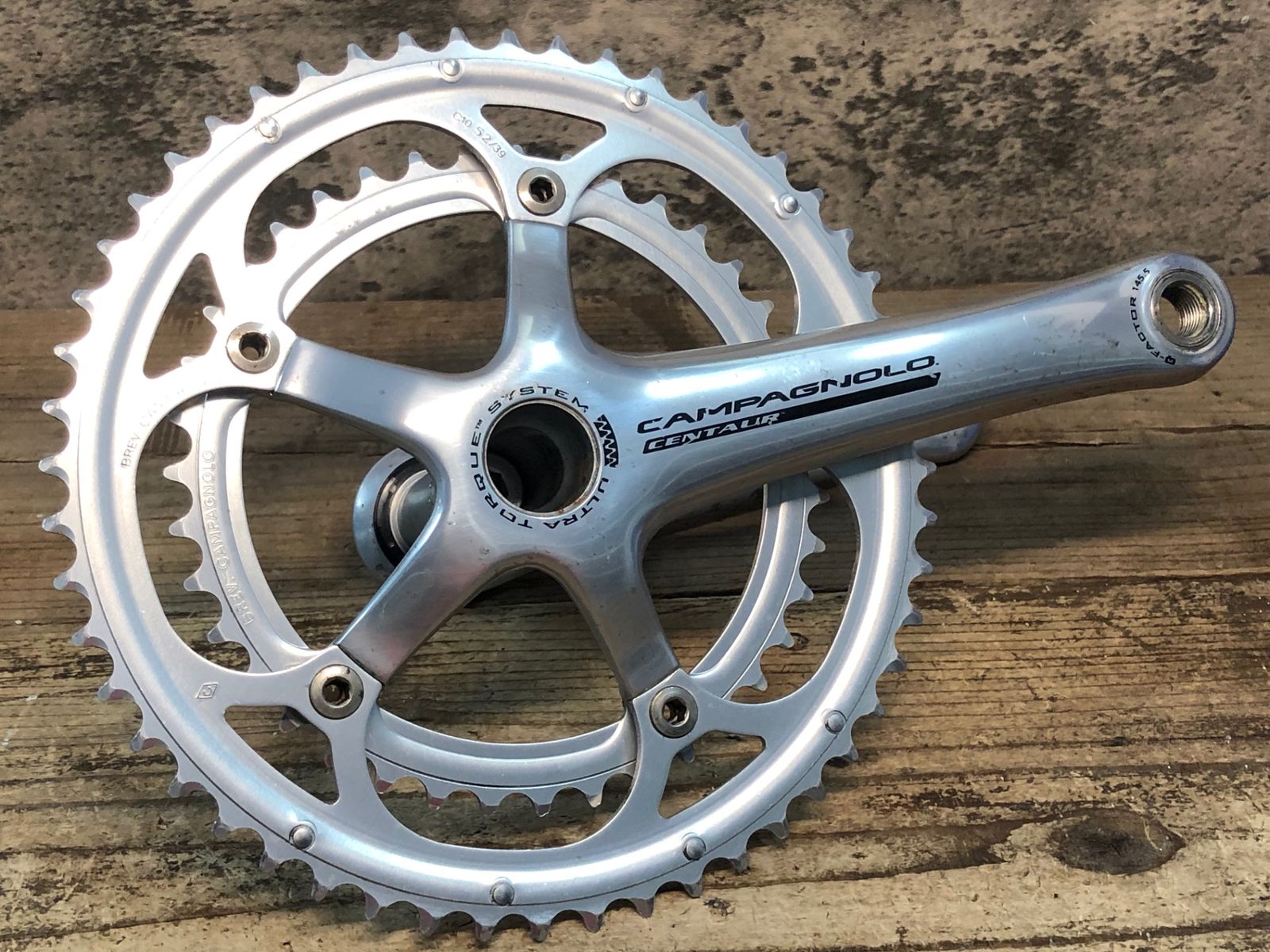 Campagnolo Centaur クランクセット 52×39t 165mm