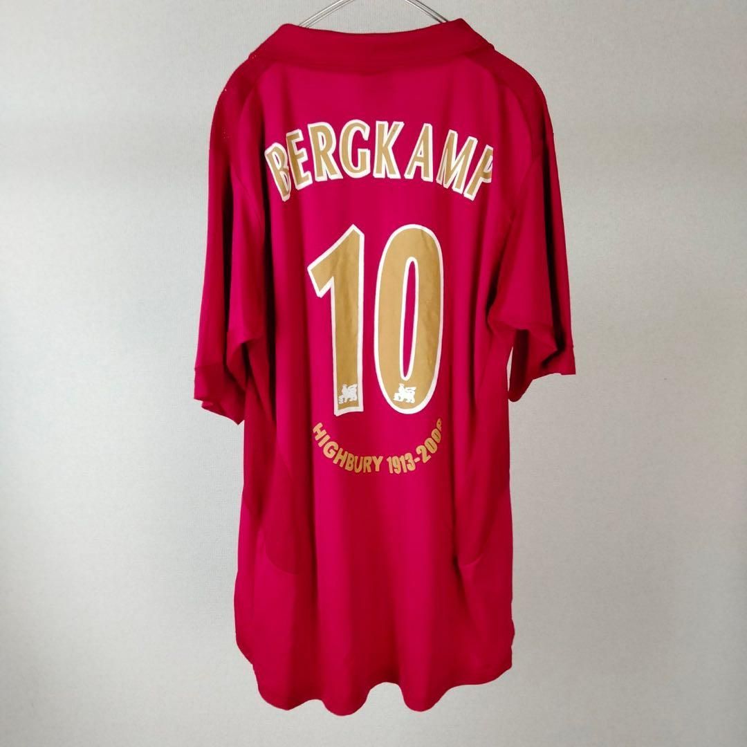 R*r様 arsenal ユニフォーム シャツ ベルカンプ 10 R*r様 arsenal