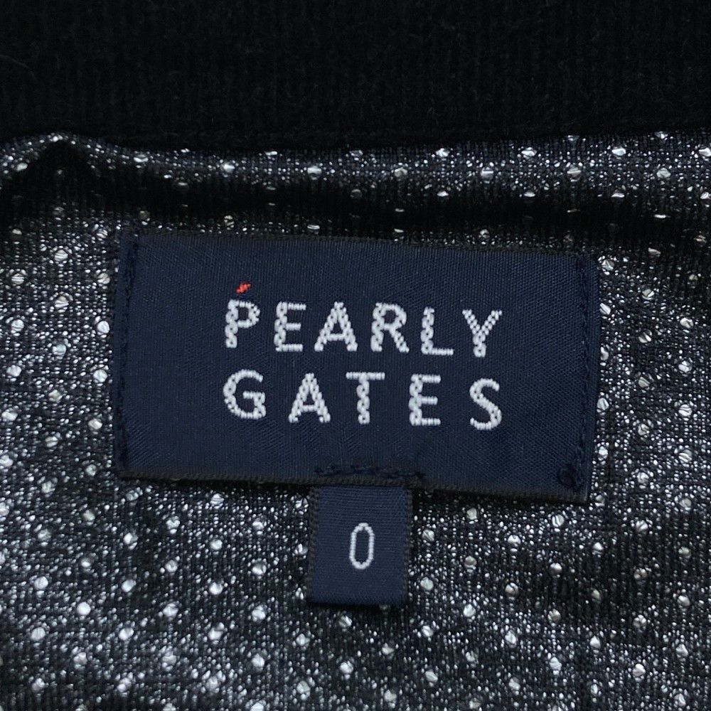 サイズ：0 PEARLY GATES パーリーゲイツ 裏地付 カシミヤ ニット