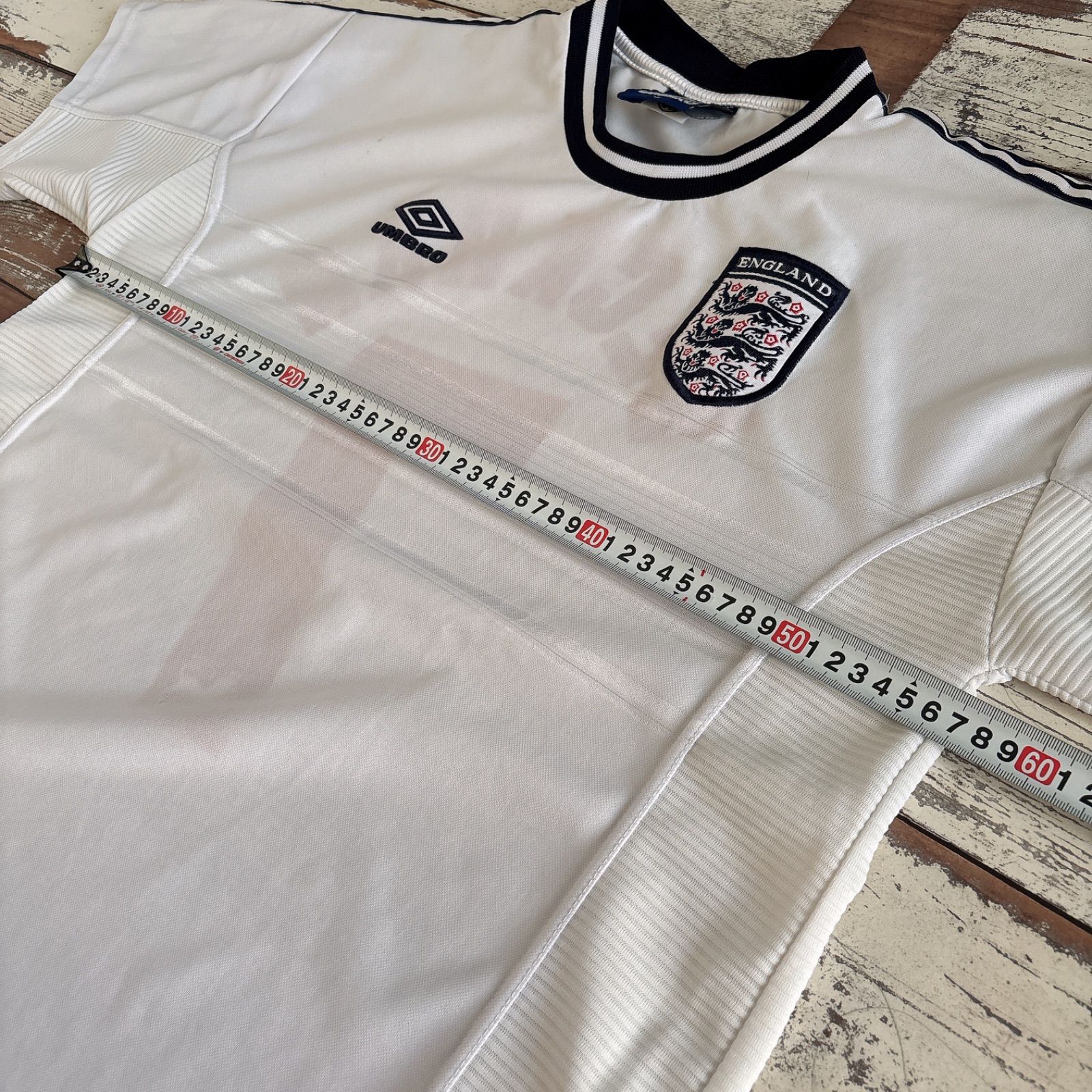 UMBRO イングランド代表 ユニフォーム 99-01 ベッカム 背番号7 - メルカリ