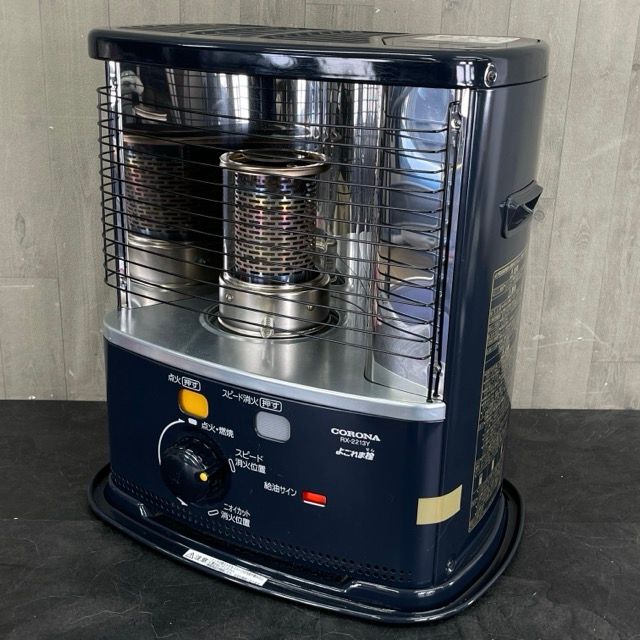 石油ストーブ【中古】CORONA コロナ RX-2213Y タンク容量 3.70L 自然