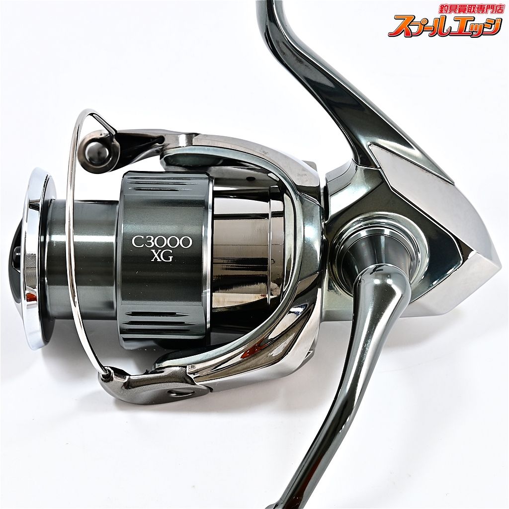 シマノ 22 ステラ C3000XG ウォーターランド ウッドノブ交換済 22
