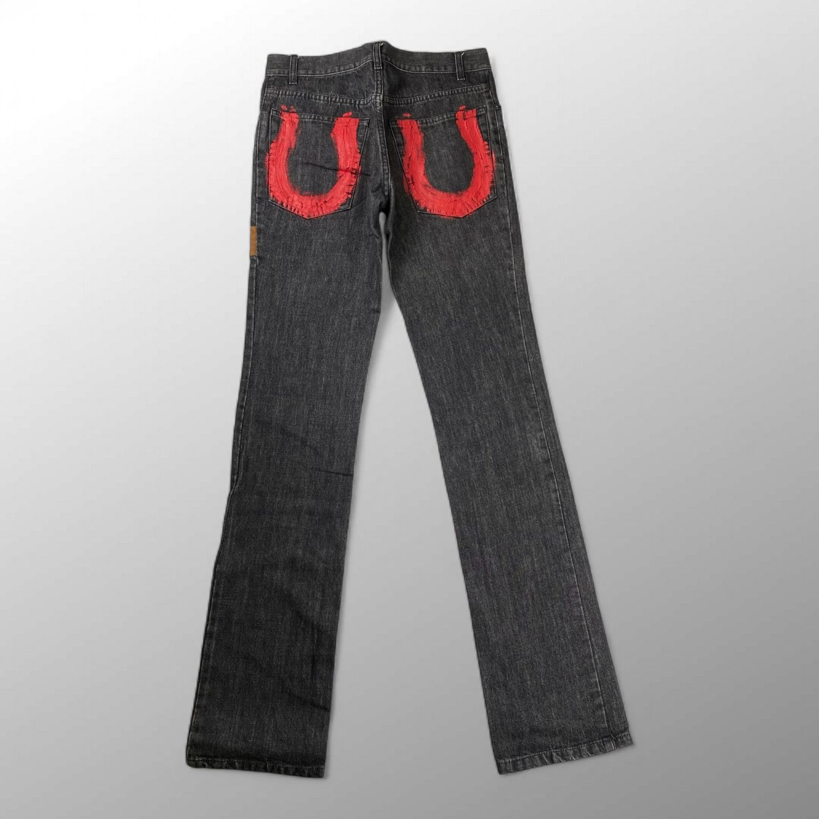 ARCHIVE John Galliano ジョン ガリアーノ / 馬蹄ペイント デニム