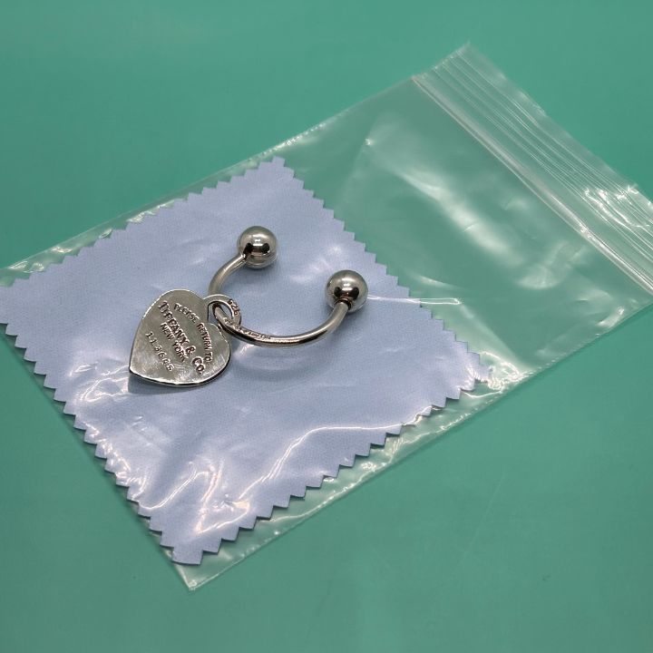 Tiffany&Co. ティファニー ハートタグ キーリング SV925 シルバー 刻印