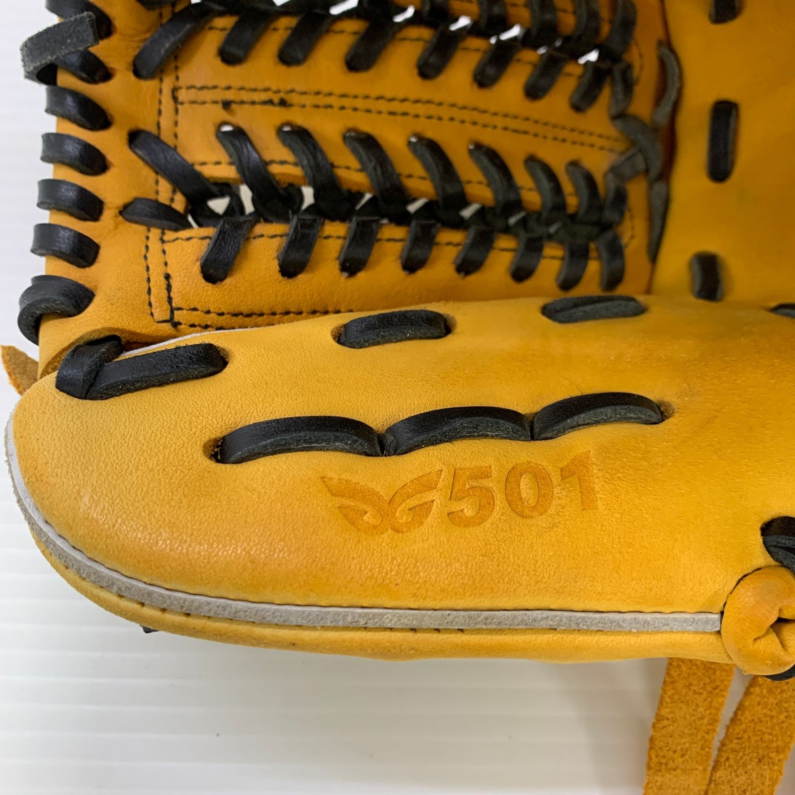 グロム 軟式 大人 一般 内野手用 グローブ グラブ 右投げ 501 中古品