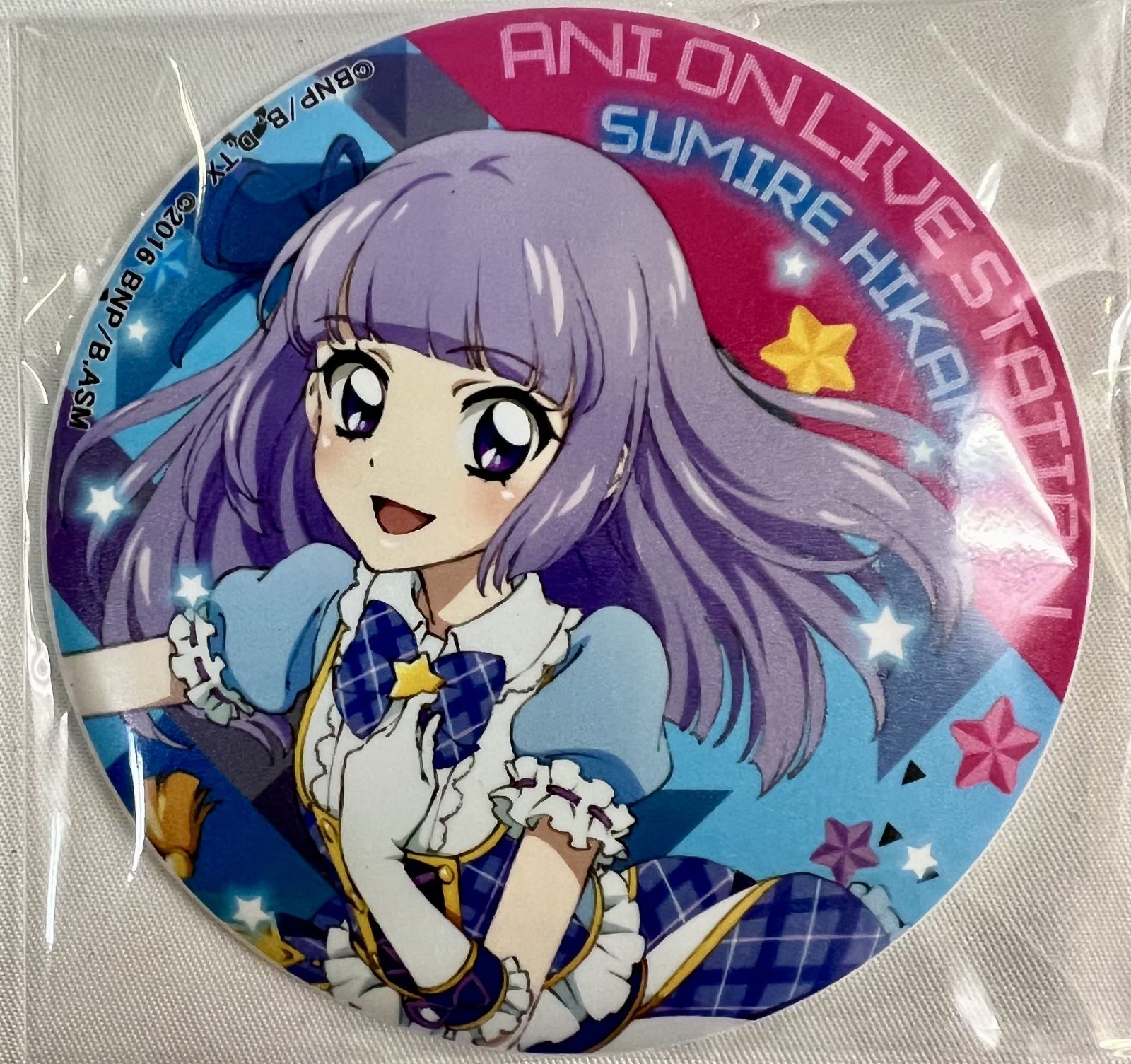 アイカツ!シリーズ×アニON マグバッジ1 氷上スミレ - メルカリ